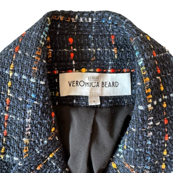 Veronica Beard Rumer Dickey Tweed Jacket. Size 6. - Picture 7 of 16